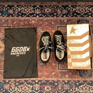 Golden Goose black sneakers